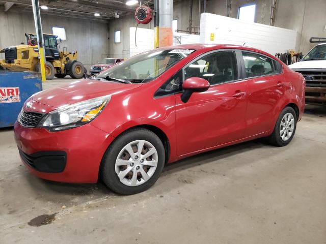 KIA RIO LX 2014 with VIN KNADM4A30E6370940 - Photo from auction