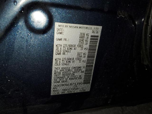 Photo 14 from auction – 2016 NISSAN ROGUE S with VIN 5N1AT2MT6GC875390