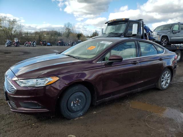 FORD FUSION SE 2017 with VIN 3FA6P0HD3HR153308 - Photo from auction