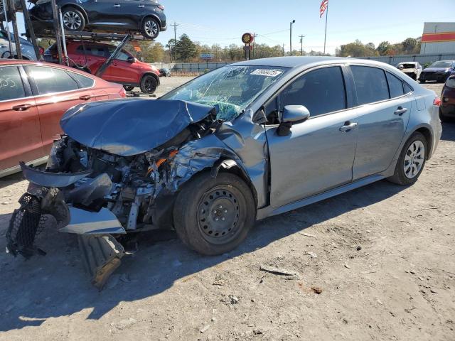 TOYOTA COROLLA LE 2022 with VIN JTDEPMAE0NJ190984 - Photo from auction