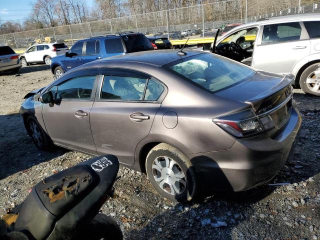Photo 2 from auction – 2014 HONDA CIVIC HYBR with VIN 19XFB4F21EE200968