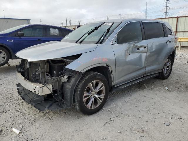 TOYOTA HIGHLANDER 2015 with VIN 5TDZKRFH8FS099529 - Photo from auction