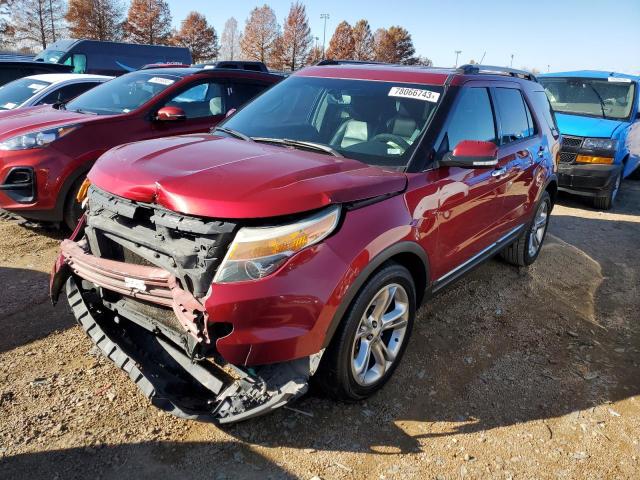 FORD EXPLORER L 2013 with VIN 1FM5K7F80DGC11312 - Photo from auction