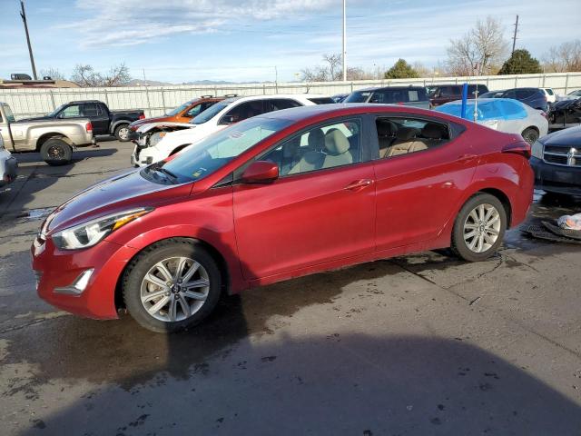 HYUNDAI ELANTRA SE 2016 with VIN 5NPDH4AEXGH704523 - Photo from auction