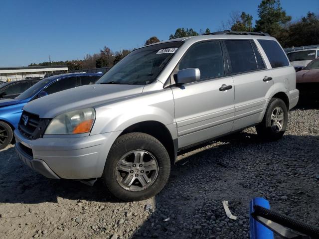 HONDA PILOT EX 2005 with VIN 2HKYF18485H506328 - Photo from auction
