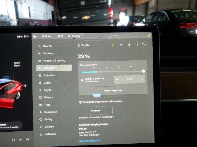 Photo 9 from auction – 2022 TESLA MODEL 3 with VIN 5YJ3E1EA8NF186790