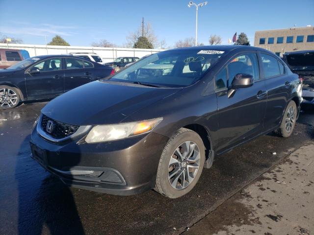 HONDA CIVIC EX 2013 with VIN 19XFB2F8XDE038880 - Photo from auction