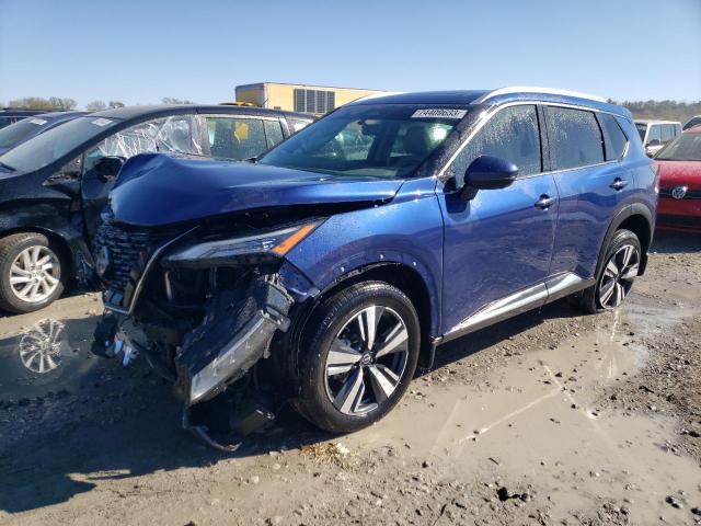 NISSAN ROGUE SL 2022 with VIN 5N1BT3CB0NC696312 - Photo from auction