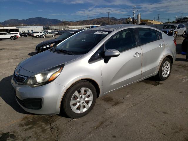 KIA RIO EX 2013 with VIN KNADN4A30D6160561 - Photo from auction