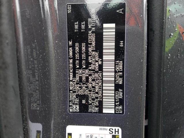 Photo 14 from auction – 2022 LEXUS NX 350 with VIN 2T2KGCEZ2NC015461