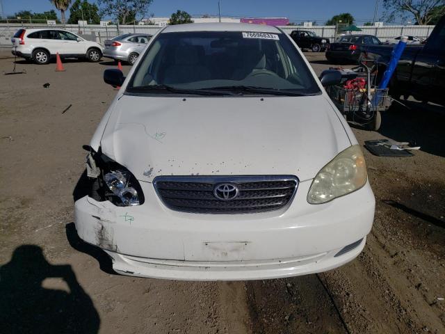 Photo 5 from auction – 2005 TOYOTA COROLLA CE with VIN JTDBR32E552055306