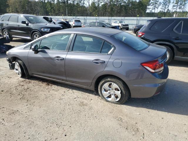 Photo 2 from auction – 2014 HONDA CIVIC LX with VIN 19XFB2F5XEE260438