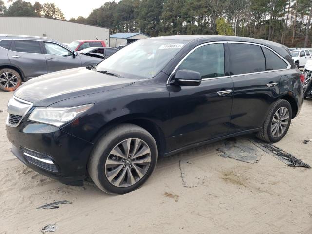 ACURA MDX TECHNO 2015 with VIN 5FRYD4H42FB017154 - Photo from auction