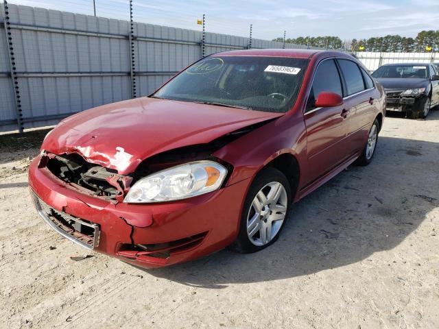 CHEVROLET IMPALA LT 2013 with VIN 2G1WG5E36D1212264 - Photo from auction