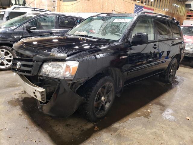TOYOTA HIGHLANDER 2004 with VIN JTEEP21A040037443 - Photo from auction