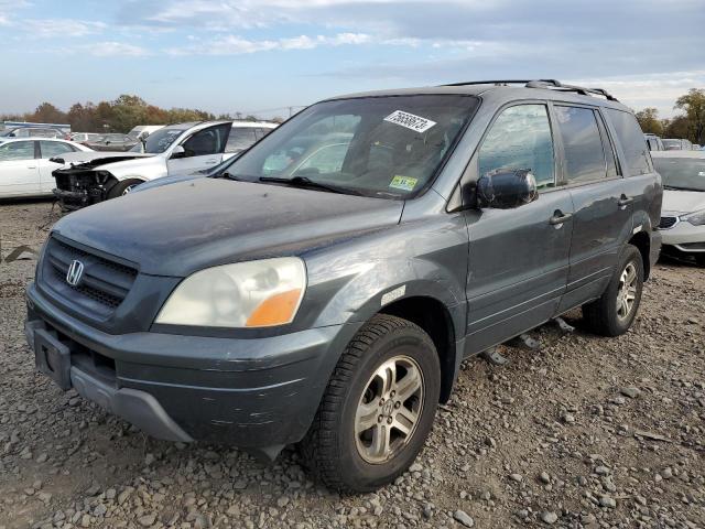 HONDA PILOT EXL 2004 with VIN 2HKYF18554H527824 - Photo from auction