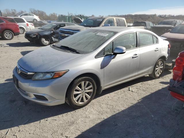 HONDA CIVIC EX 2012 with VIN 19XFB2F87CE025230 - Photo from auction