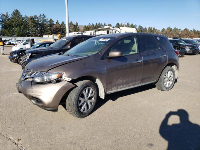 NISSAN MURANO S 2012 with VIN JN8AZ1MW4CW211612 - Photo from auction