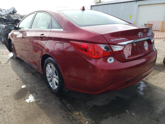 Photo 2 from auction – 2012 HYUNDAI SONATA GLS with VIN 5NPEB4AC8CH355571