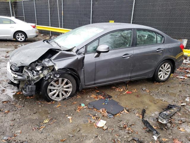 Photo 1 from auction – 2012 HONDA CIVIC EXL with VIN 2HGFB2F9XCH319851