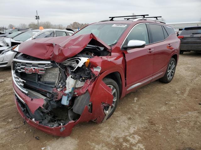 GMC TERRAIN DE 2020 with VIN 3GKALXEX6LL189209 - Photo from auction