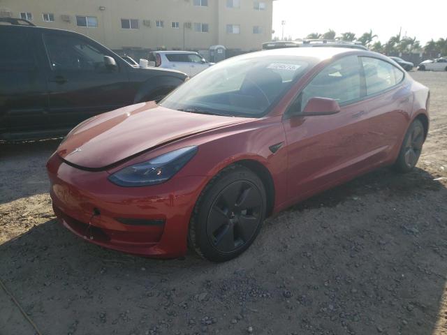 TESLA MODEL 3 2023 with VIN 5YJ3E1EA1PF622110 - Photo from auction