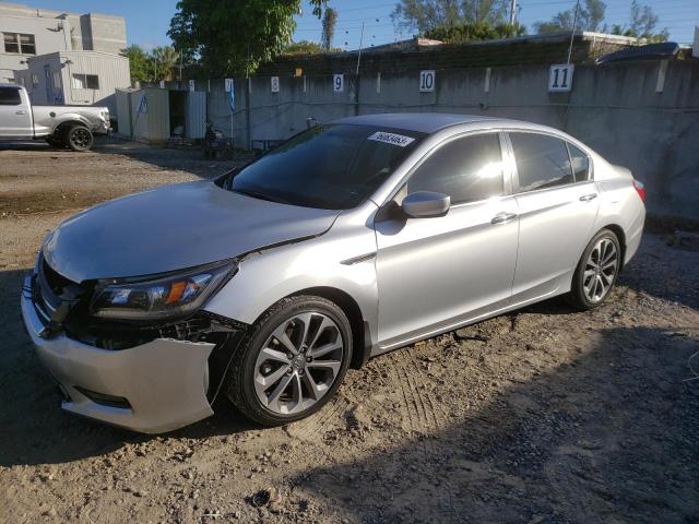Photo 1 from auction – 2015 HONDA ACCORD SPO with VIN 1HGCR2F52FA200481