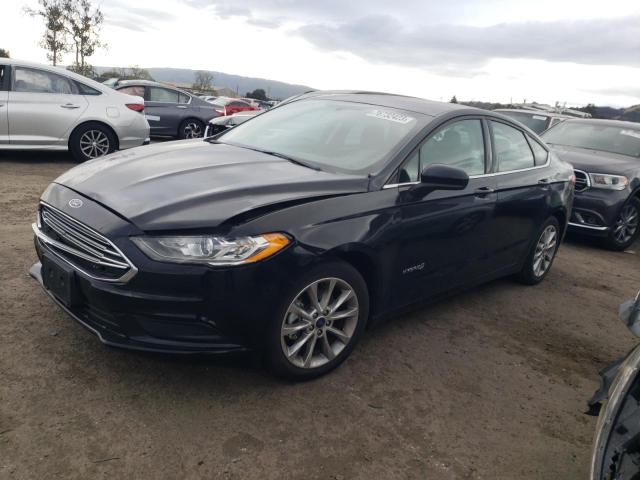 FORD FUSION SE 2017 with VIN 3FA6P0LU2HR163691 - Photo from auction