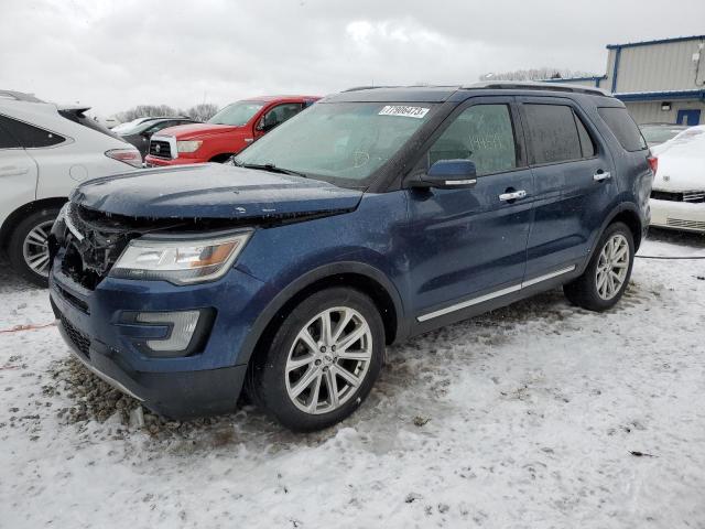 FORD EXPLORER L 2016 with VIN 1FM5K8F87GGB96074 - Photo from auction