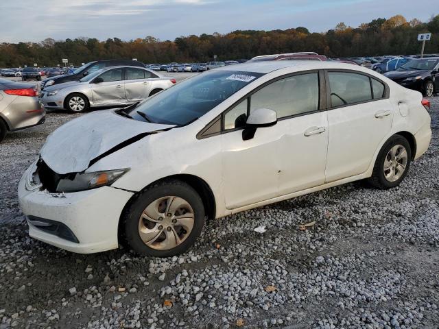 Photo 1 from auction – 2013 HONDA CIVIC LX with VIN 19XFB2E54DE099326