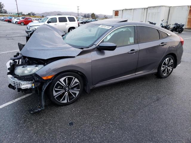 HONDA CIVIC EX 2016 with VIN 2HGFC1F3XGH632486 - Photo from auction