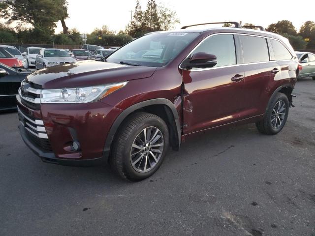 TOYOTA HIGHLANDER 2017 with VIN 5TDJZRFH2HS471510 - Photo from auction