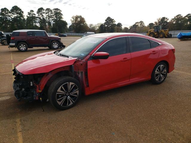 HONDA CIVIC EXL 2018 with VIN JHMFC1F76JX012494 - Photo from auction