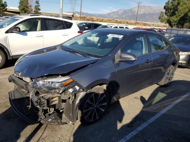 TOYOTA COROLLA L 2017 with VIN 5YFBURHE6HP649563 - Photo from auction
