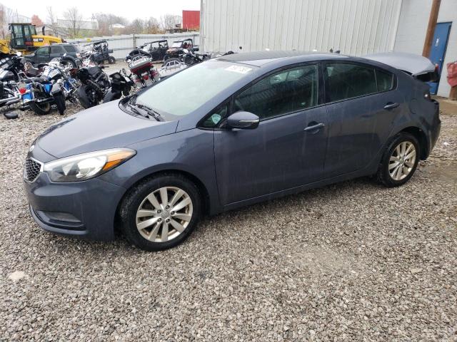 KIA FORTE LX 2014 with VIN KNAFX4A64E5192286 - Photo from auction