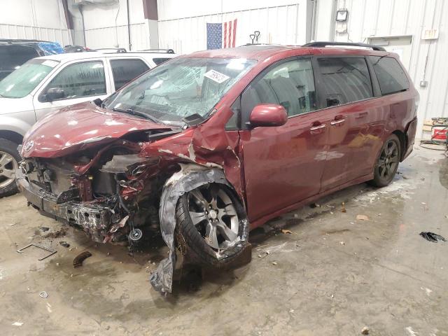 TOYOTA SIENNA SE 2016 with VIN 5TDXK3DC3GS756816 - Photo from auction