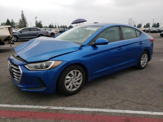 HYUNDAI ELANTRA SE 2017 with VIN 5NPD74LF6HH090810 - Photo from auction