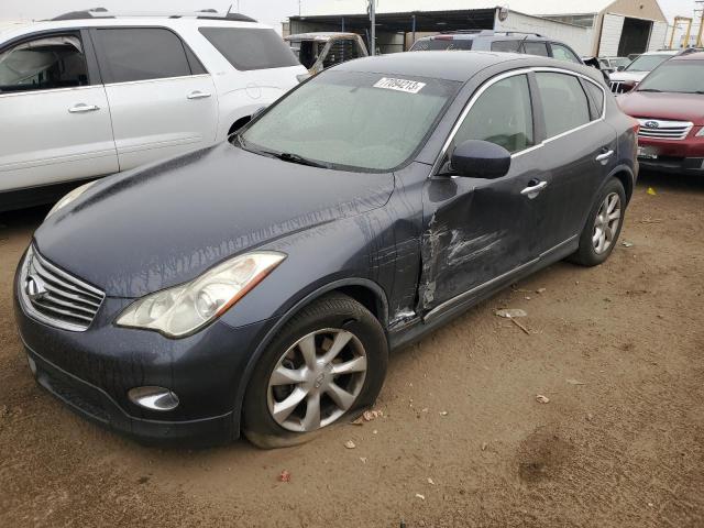 INFINITI EX35 BASE 2010 with VIN JN1AJ0HR7AM754062 - Photo from auction
