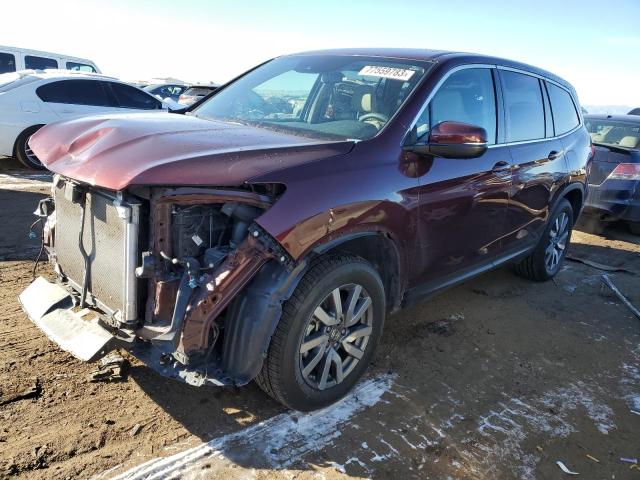 HONDA PILOT EX 2020 z numerem VIN 5FNYF6H33LB022471 - Zdjęcie z aukcji