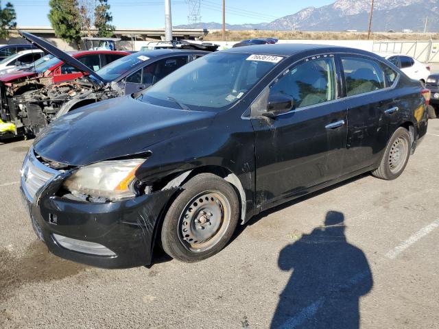 NISSAN SENTRA S 2015 with VIN 3N1AB7AP7FY222765 - Photo from auction