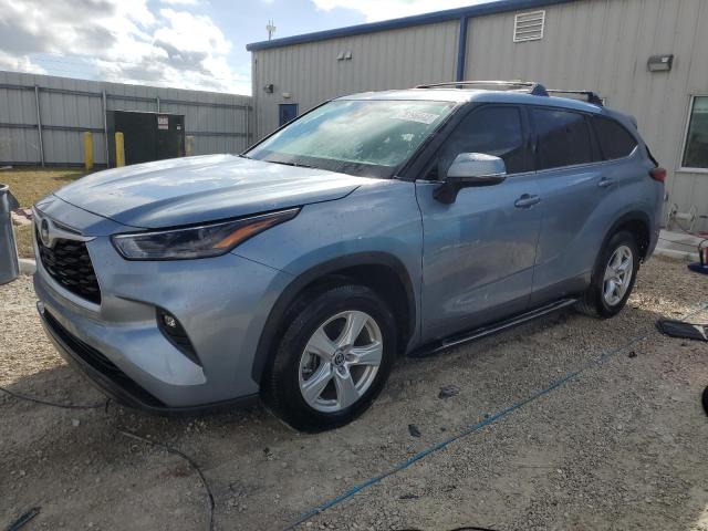 TOYOTA HIGHLANDER 2022 with VIN 5TDZZRAHXNS135481 - Photo from auction