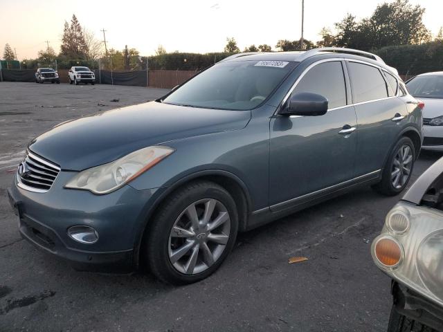 INFINITI EX35 BASE 2008 with VIN JNKAJ09FX8M358024 - Photo from auction