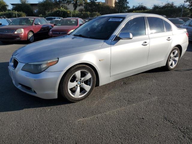 BMW 530 I 2004 with VIN WBANA73594B803836 - Photo from auction