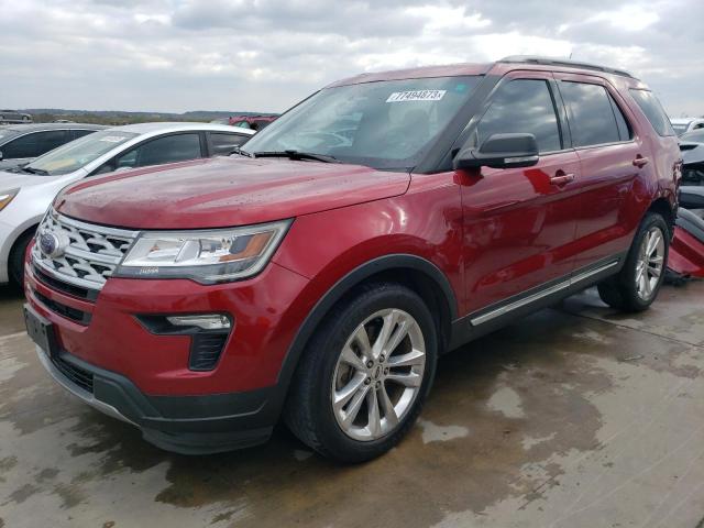 FORD EXPLORER X 2019 with VIN 1FM5K7D80KGA39766 - Photo from auction