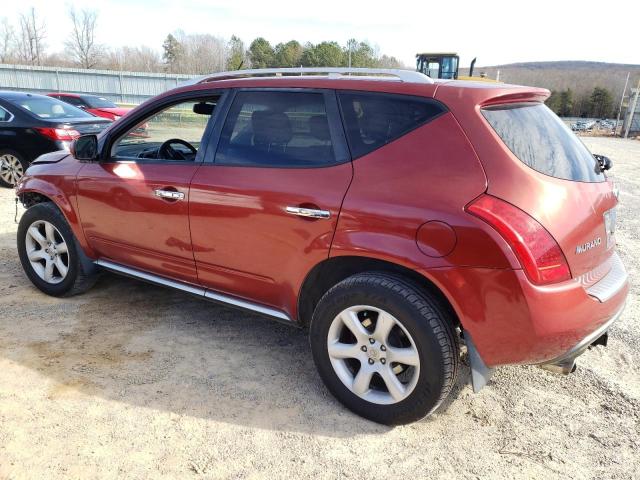 Photo 2 from auction – 2006 NISSAN MURANO SL with VIN JN8AZ08W16W549171