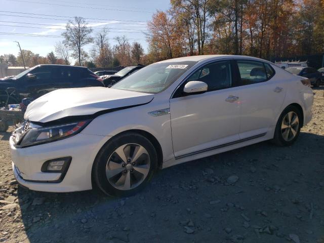 KIA OPTIMA HYB 2014 مع رقم تعريف المركبة KNAGN4AD3E5066915 - صورة من المزاد
