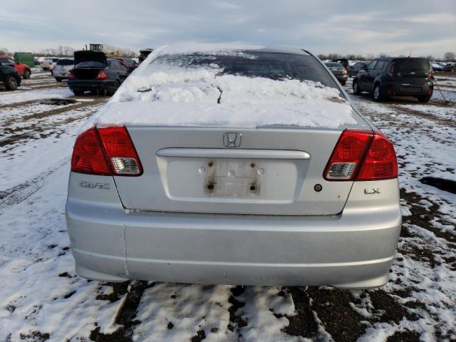 Photo 6 from auction – 2005 HONDA CIVIC LX with VIN 2HGES16655H622633