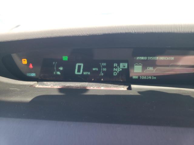 Photo 9 from auction – 2010 TOYOTA PRIUS with VIN JTDKN3DU9A0094583