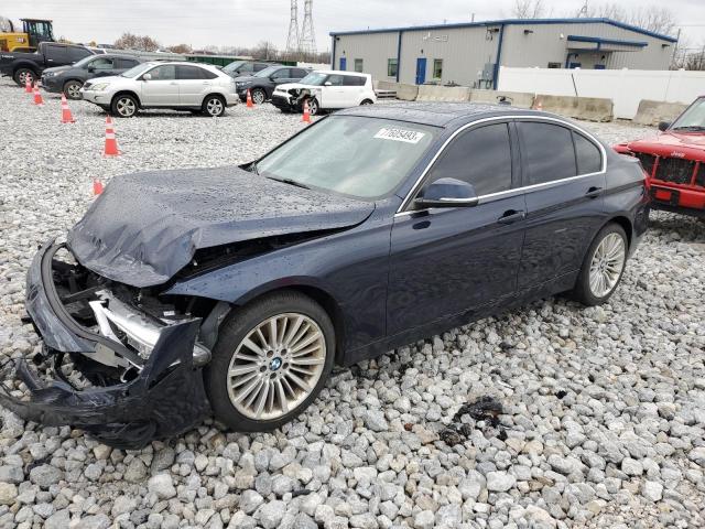 BMW 335 XI 2014 with VIN WBA3B9G50ENR91124 - Photo from auction