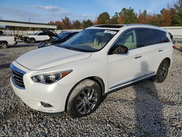INFINITI JX35 2013 with VIN 5N1AL0MN8DC329692 - Photo from auction